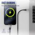 "Allity" kabelis AUC-01 USB-C - Lightning 2.0 m 27W juodas