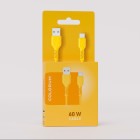 COLORUM kabelis USB-A - USB-C 1,8 m 3A CK60-AC-05 xYellow