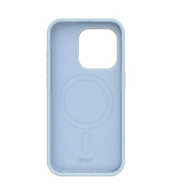 "Etteri" silikoninis magnetinis dėklas "iPhone 15 Pro 6,1", šviesiai mėlynas
