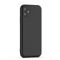 Silikoninis dėklas, skirtas "Samsung Galaxy M15 5G", juodas