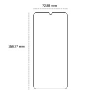 Apsauginis 2,5D grūdintas stiklas, skirtas "Samsung Galaxy A26 5G