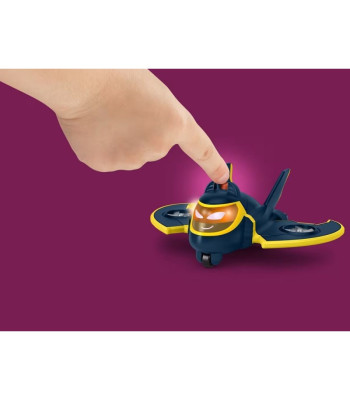 DC BATWHEELS transporto priemonės su šviesomis Betsparnis Redbird ZA6046