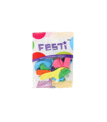 Balionai 22 cm 10 vnt.