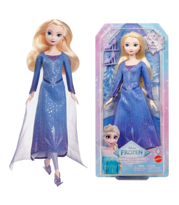 Mattel Disney Ledo šalis karalienė Elsa čiuožimo lėlė ZA6056