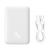 "Baseus" maitinimo bankas magnetinis Mini 20W 10000mAh, baltas