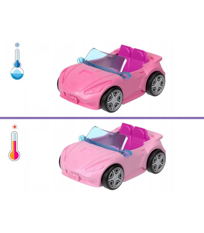 Mattel Mini Barbie Land Lėlės vairuotojo transporto priemonė + kabrioletas ZA6038 F