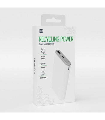 "Forever recycling" 5000 mAh maitinimo bankas RPB-05-18,5