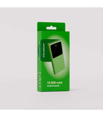COLORUM Power bank 10 000 mAh CPB10-04 xGreen