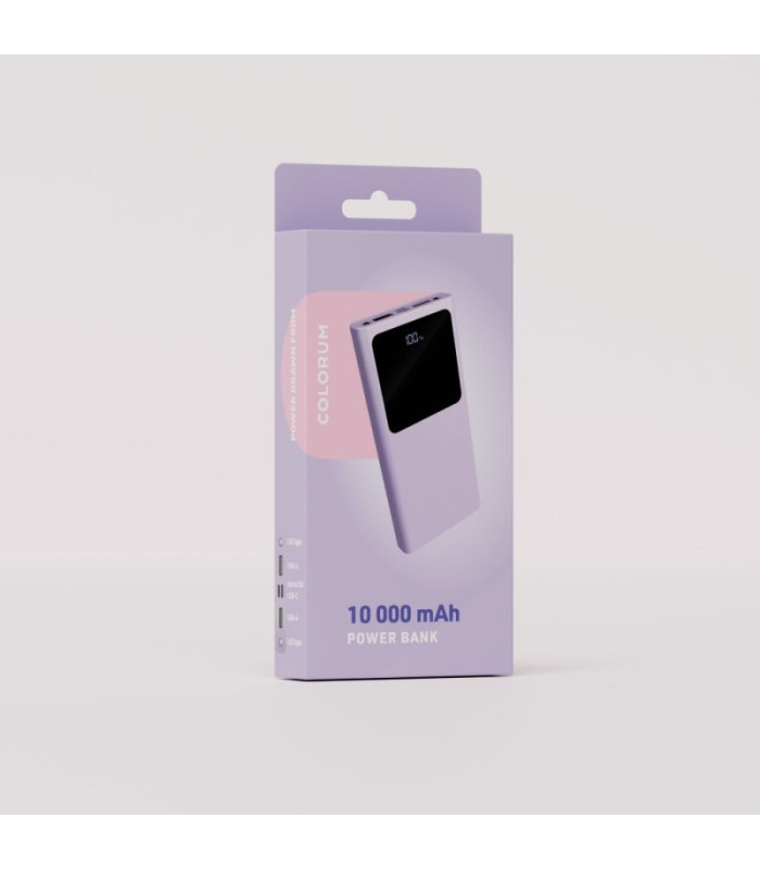 COLORUM Power bank 10 000 mAh CPB10-09 xLavenda