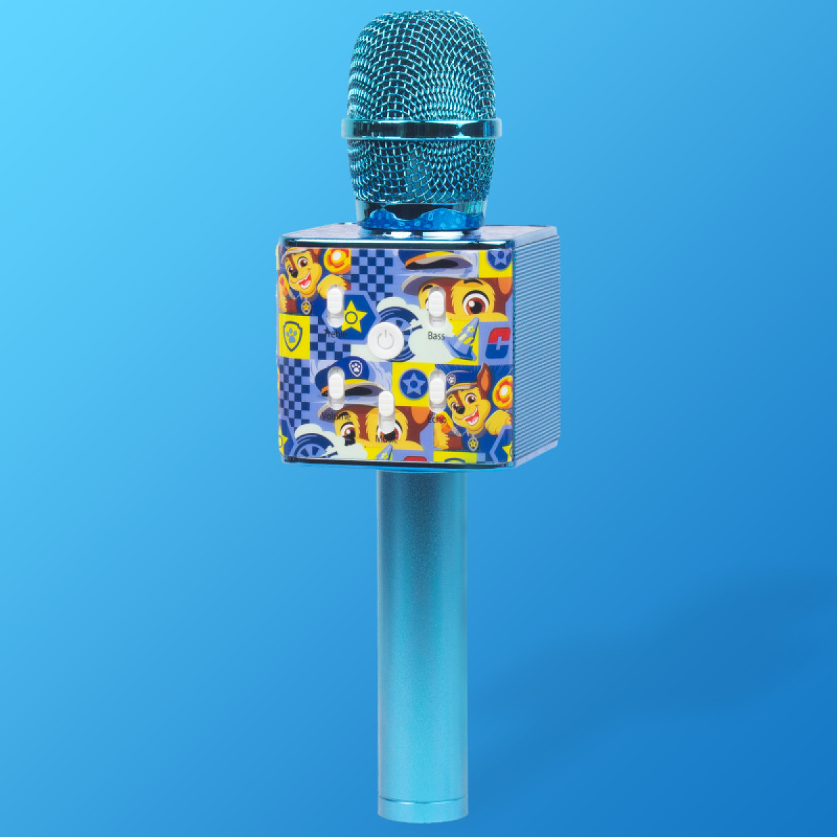 "Paw Patrol" karaokės mikrofonas mėlynas