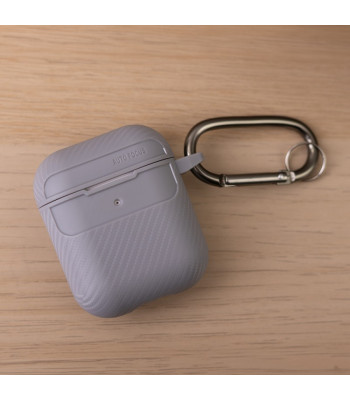 Anglinis dėklas "Airpods 4" su ANC pilkos spalvos