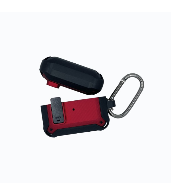 Airpods dėklas, skirtas 3 Nitro raudonos spalvos