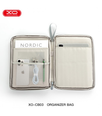 XO Planšetinio kompiuterio krepšys CB03 10,9", pilkas