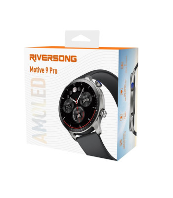 Riversong išmanusis laikrodis Motive 9 Pro kosminės pilkos spalvos SW901