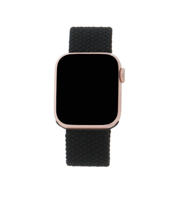 Elastinė juosta M, skirta "Apple Watch" 42/44/45 mm, ilgis 155 mm, juoda