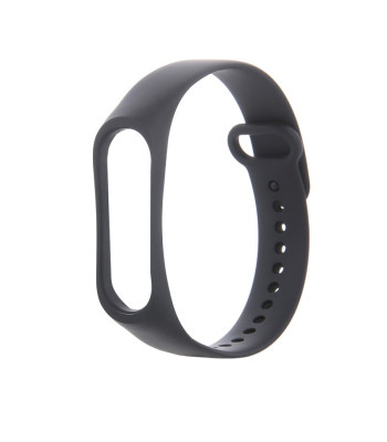 Silikoninė apyrankė, skirta "Xiaomi Mi Band 3 / 4", juoda