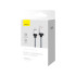 "Baseus" kabelis CoolPlay USB - USB-C 1m 100W juodas