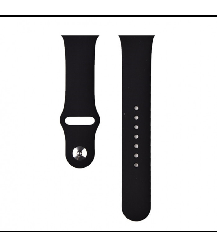 Devia dirželis Deluxe Sport Apple Watch 49mm / 45mm / 44mm / 42mm juodas