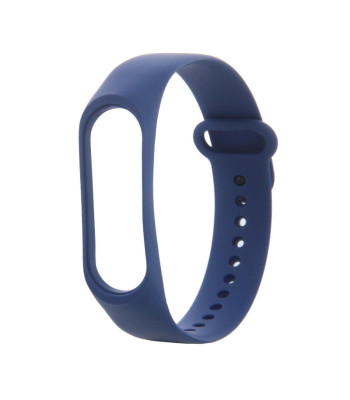 Silikoninė apyrankė, skirta "Xiaomi Mi Band 3 / 4 midnight blue