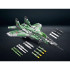 Techniniai blokai Tolimojo nuotolio naikintuvas MIG-29 1290ele ZA5800