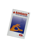Tamprus, kvėpuojantis pleistras +Bandage, 50 vnt
