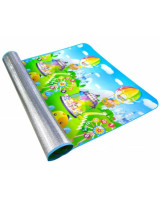 Vaikiški žaidimų kilimėliai su raidėm 200x180 cm su apsaugine folija nepraleidžiančia šalčio ir drėgmės