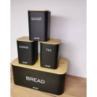 Zilner duoninė su indeliais kavai, arbatai ir curkui ZL-1111A