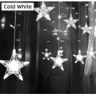 Kalėdinė LED dekoracija - girlianda Žvaigdės Balta spalva 6103